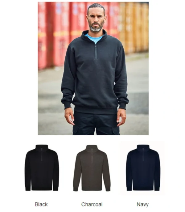 Pro RTX RX305 Pro 1/4 Neck Zip Sweat